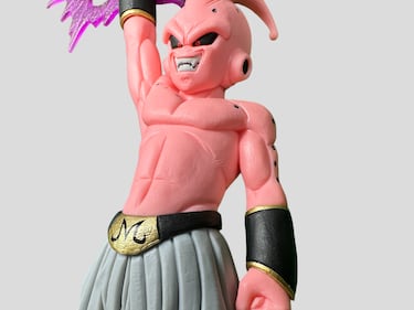 Kid Buu destrozando la tierra, la figura que necesitas en tu colección de villanos