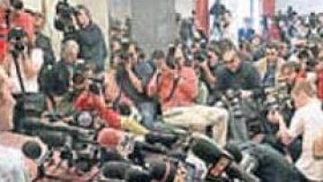 <b>EXPECTACIÓN. </b>Ivan Basso convocó a la prensa en Milán.