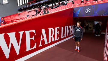 16/09/25 PREVIA CHAMPIONS LEAGUE
FASE DE GRUPOS ESTADIO ANFIELD
LIVERPOOL - ATLETICO DE MADRID ENTRENAMIENTO
PABLO BARRIOS