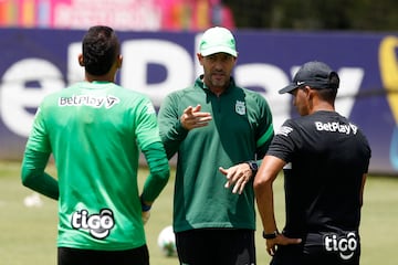 Atlético Nacional entrena de cara al partido frente a Patriotas por la Fecha 14 de la Liga BetPlay.