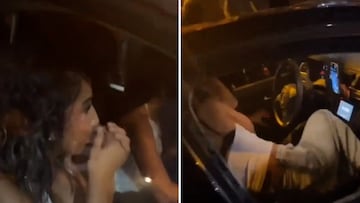 La bochornosa secuencia de lo que ocurrió en París con dos chicas dentro de un coche