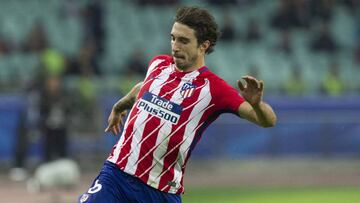 Vrsaljko con el Atlético.