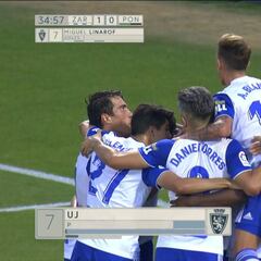 Resumen y goles del Zaragoza vs Ponferradina de LaLiga SmartBank