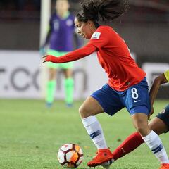 Colombia sufre, pero empata con Chile y sigue líder del Grupo A