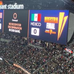 El 'grito homofóbico' desapareció en la final de la Copa Oro