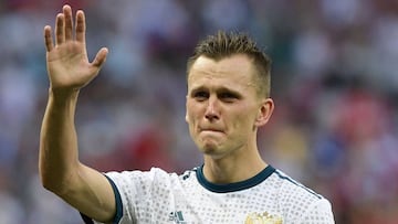 Cheryshev: "El tema Lopetegui no tiene nada que ver"