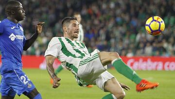 Javi García no estará ante el Atlético.