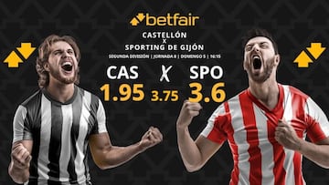CD Castellón vs. Real Sporting de Gijón: horario, dónde ver, pronósticos y clasificación