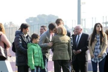 El Barcelona inaugura el 'Campo de entrenamiento Tito Vilanova'