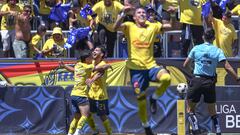   Henry Martin celebrates his goal 2-1 of America during the game between America and Tigres UANL as part Super Copa MX, Liga BBVA MX match, at the Dignity Health Sports Park, Stadium, on June 30, 2024 in Los Angeles, California, United States.
