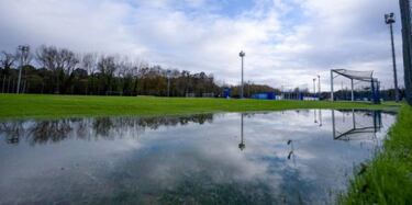 El Oviedo B-Atlético B, suspendido por el desbordamiento del río Nora