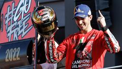 Francesco Bagnaia, campeón del mundo de la categoría reina
