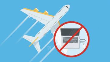 Reino Unido también prohíbe los dispositivos electrónicos en sus aviones