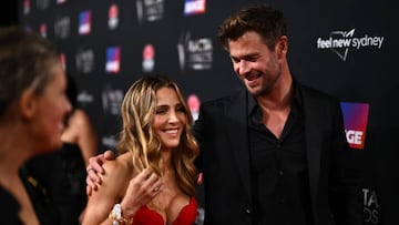 SYDNEY, AUSTRALIA - DECEMBER 07: Elsa Pataky and Chris  Hemsworth attend the 2022 AACTA Awards Presented By Foxtel Group at the Hordern on December 07, 2022 in Sydney, Australia. (Photo by James Gourley/Getty Images for AFI)