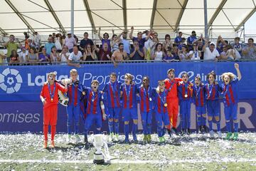 El Barcelona es el nuevo rey de LaLiga Promises. Derrotó al Villarreal, último campeón, por 3-1.