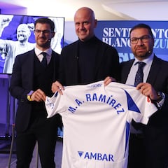 Cordero: “De los entrenadores que podían venir al Zaragoza, hemos fichado al mejor”