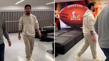 Messi shocks fans by arriving in New Orleans to watch Super Bowl LIX