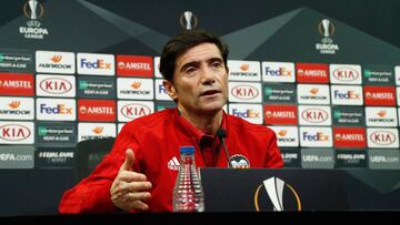 Marcelino: "La eliminatoria es un incordio para los dos equipos"