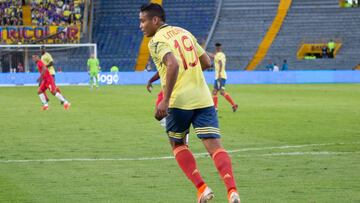 Luis Fernando Muriel, delantero de la Selecci&oacute;n Colombia. 
 