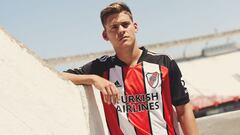 River presentó su nueva camiseta tricolor 2021/2022