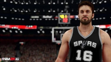 Pau Gasol en la portada de NBA 2K17 en España