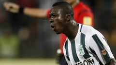 Marlos Moreno, delantero de Atl&eacute;tico Nacional y de la Selecci&oacute;n Colombia que jugar&aacute; la Copa Am&eacute;rica Centenario.