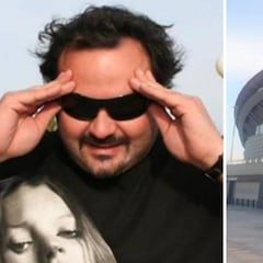 Torbe rueda una escena de cine para adultos junto al estadio Wanda Metropolitano