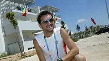 <b>RADIANTE. </b>Paquillo regresó a España satisfecho por la medalla olímpica de plata de Atenas.