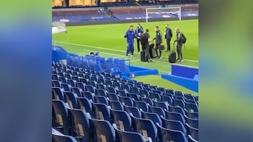 Actitud irreconocible de Tuchel con los árbitros