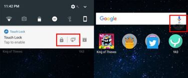 Evita accidentes con la pantalla táctil del móvil con esta app