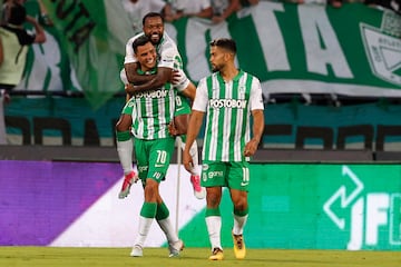 Atlético Nacional ante América de Cali en el Atanasio Girardot por la jornada 15 de la Liga BetPlay.