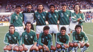 History Photo of Mexican National Team in 1989
Foto Historica de la Seleccion Mexicana en 1989
1989/MEXSPORT/David Leah
