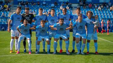 El Atlético Baleares en un encuentro