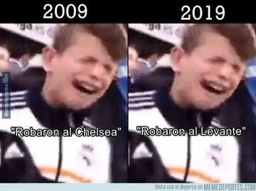 Los mejores memes de la jornada