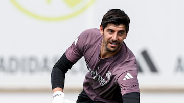 Courtois apunta al Clásico.