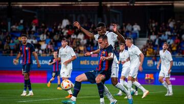 Resumen y goles del Barça Atlètic vs. Real Madrid Castilla, semifinales de los Play-Offs de ascenso a LaLiga SmartBank