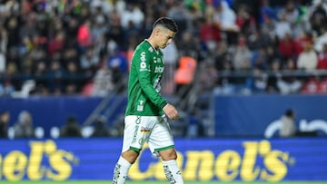 James Rodriguez of Leon during the 7th round match between Atletico de San Luis and Leon as part of the Liga BBVA MX, Torneo Clausura 2025 at Alfonso Lastras Stadium, on February 16, 2025 in San Luis Potosi, Mexico.