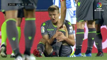 El fatídico momento en el que Llorente se lesionó el peroné