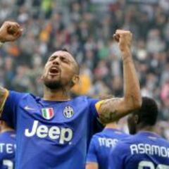 Vidal: "Este gol es para todas las personas que hablan de más"