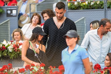 Willy Hernangómez y Nicole Traviesa.