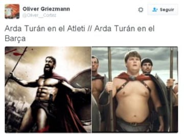 Los mejores memes sobre Arda Turan