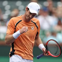 El mejor Murray puede con Goffin en Indian Wells