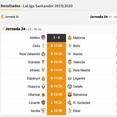 Partidos de hoy, 4 de julio, en LaLiga y en Segunda: horarios y TV