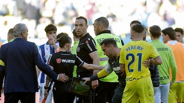 Cuadra Fernández, después del partido.