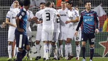 <b>DESCANSO. </b>El Olympique de Lyon tuvo un día más para preparar la ida de octavos ante el Madrid.