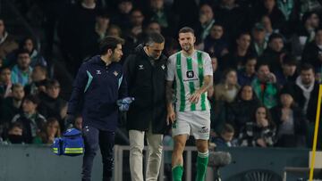 Aitor Ruibal, tras una lesión.