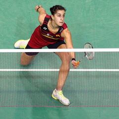 Carolina Marín , eliminada por la coreana Lee en octavos