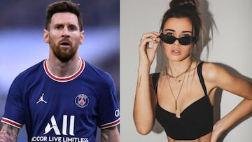 La influencer espa?ola Mar Lucas reta a Messi con este TikTok