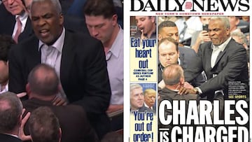 El dueño de los Knicks: "Charles Oakley tiene un problema con la ira y puede que con el alcohol"