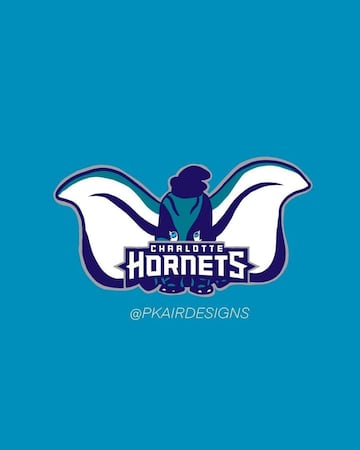 Los logos versión Disney de los equipos de la NBA